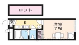 レオパレスエスポワール藤阪間取り図面