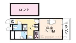 レオパレスカサグランデ間取り図面