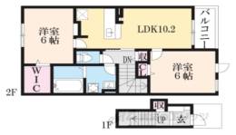 プレッソ橿原２間取り図面