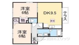 コンフォール立町A棟間取り図面