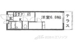 レオパレスハウス香里ヶ丘間取り図面