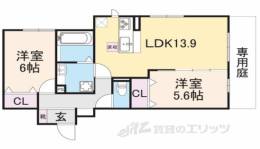 Ｃｒｅａ南楠葉間取り図面
