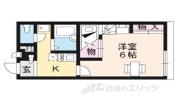 レオパレスプランタン四番館間取り図面