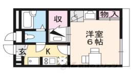レオパレスプランタン四番館間取り図面