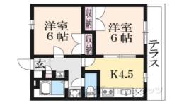 レオパレスＯＨＩ２間取り図面