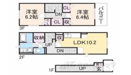 ラビットレジデンス間取り図面