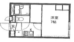 レオパレスＩＮＵＩ２間取り図面