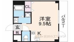Ｋフラット三条間取り図面