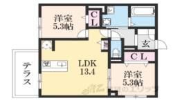エスポワール東山間取り図面