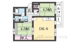 桂木団地０６号棟間取り図面
