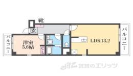 シオン平城山間取り図面