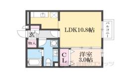 サンロイヤル　２間取り図面