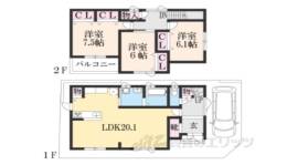貸家間取り図面