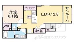 オベルジュ京間取り図面
