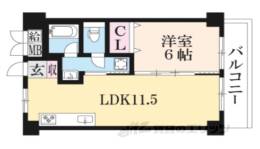 近鉄東生駒コーポ間取り図面
