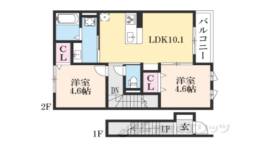 ＣＯＣＯシャカ堂間取り図面