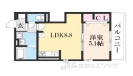 LUSOLE嵐山間取り図面