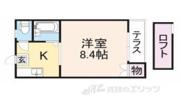パインハイツ生駒間取り図面
