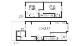 貸家間取り図面