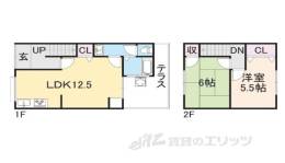 貸家間取り図面