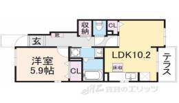 ジュネス２間取り図面