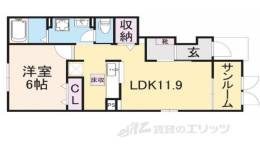 クローバーハウス間取り図面