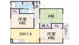 パセオボナールＡＢ間取り図面