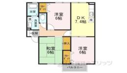 パセオボナールＡＢ間取り図面