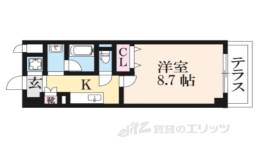 パスライト枚方香里園間取り図面
