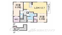 カーサ平松間取り図面