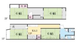 貸家間取り図面