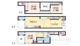 貸家間取り図面