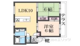 エスポワール平方間取り図面