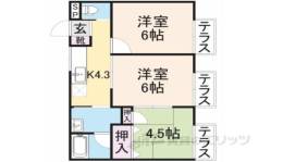 ＫＫハイツ間取り図面