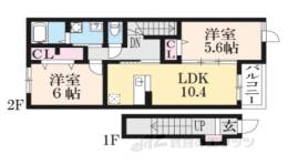 サンライズ彦根２番館間取り図面
