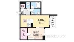 シャーメゾンＦＵＪＩＭＯＴＯ２間取り図面