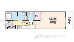 イリーデ１間取り図面