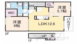 クレメント中町間取り図面