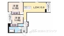ブリリアント　レジデンス（Ａ棟）間取り図面