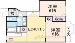 シャトーローリエ間取り図面