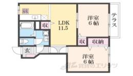 シャトーローリエ間取り図面