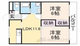 ペア　ガーデン間取り図面