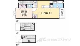 レジデンス西九条間取り図面