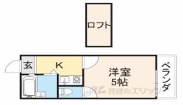MAYUMIハイツ枚方12番館上島東町間取り図面