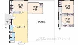 貸家間取り図面