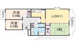 コーポラスＫ＆Ｔ間取り図面