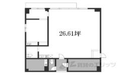 テレザートさくら１階貸店舗間取り図面