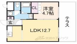 Ｌ・Ｒ都跡間取り図面