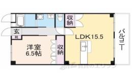 リバーサイドこほく間取り図面