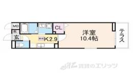 フォレストパーク・八番館間取り図面